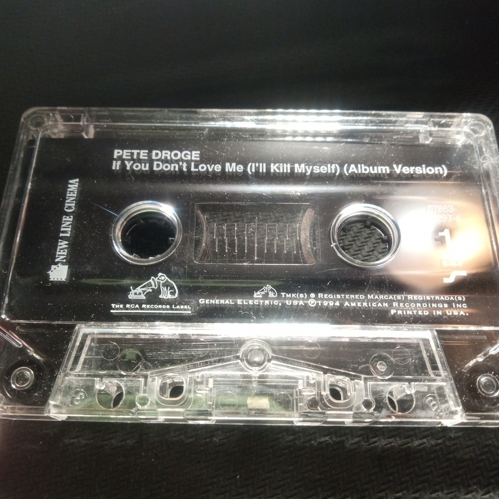 Dumb And Dumber Pete Droge If You Don't Love Me I'll ... Cassette Single - Picture 3 of 9